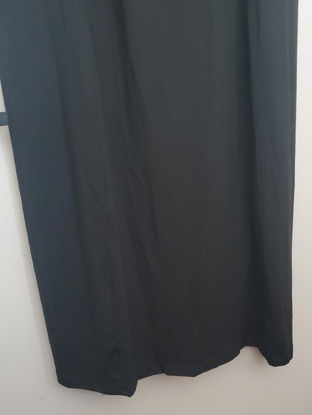 Hot Topic's Black Maxi Dress with White Bell Sleeve Lace Trim - Picture 12 of 14